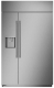 Monogram 28.62 Cu. Ft. Built-In Side-By-Side Refrigerator With Dispenser 48-Inch Wide in Stainless Steel - ZISS480DNSS