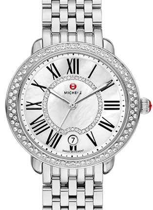 Michele Watches - close up of a Serein Collection watch