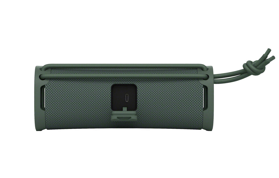 Rear View of Sony Bluetooth Portable Speaker