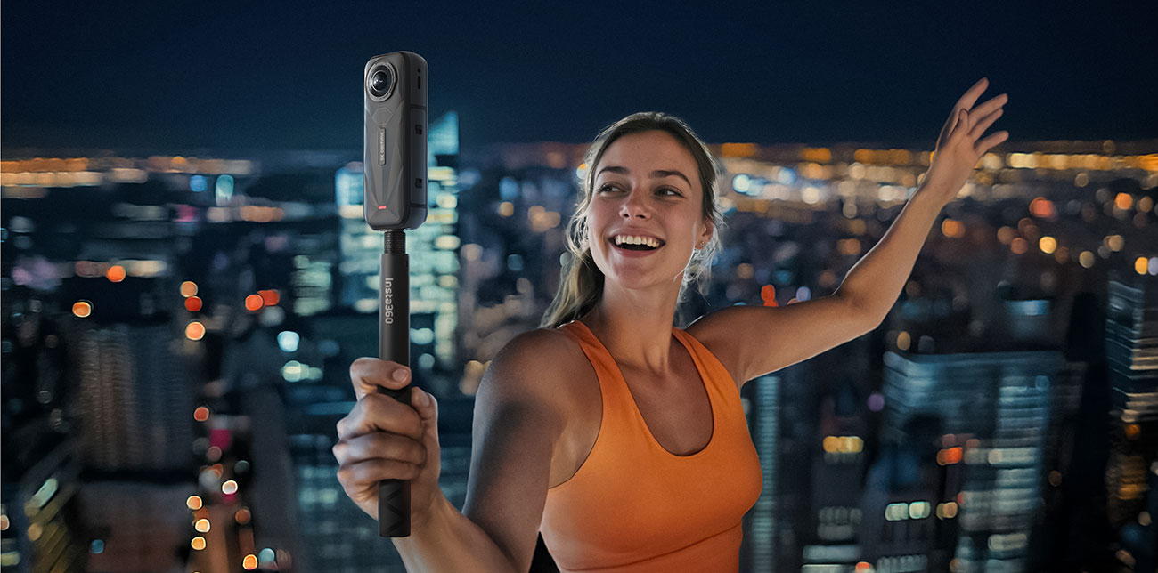 View Of Person Holding The Camera
