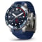 Garmin MARQ Diver (Gen 3) Modern Tool Smartwatch 47mm in Blue Titanium with Silicone Dive Strap