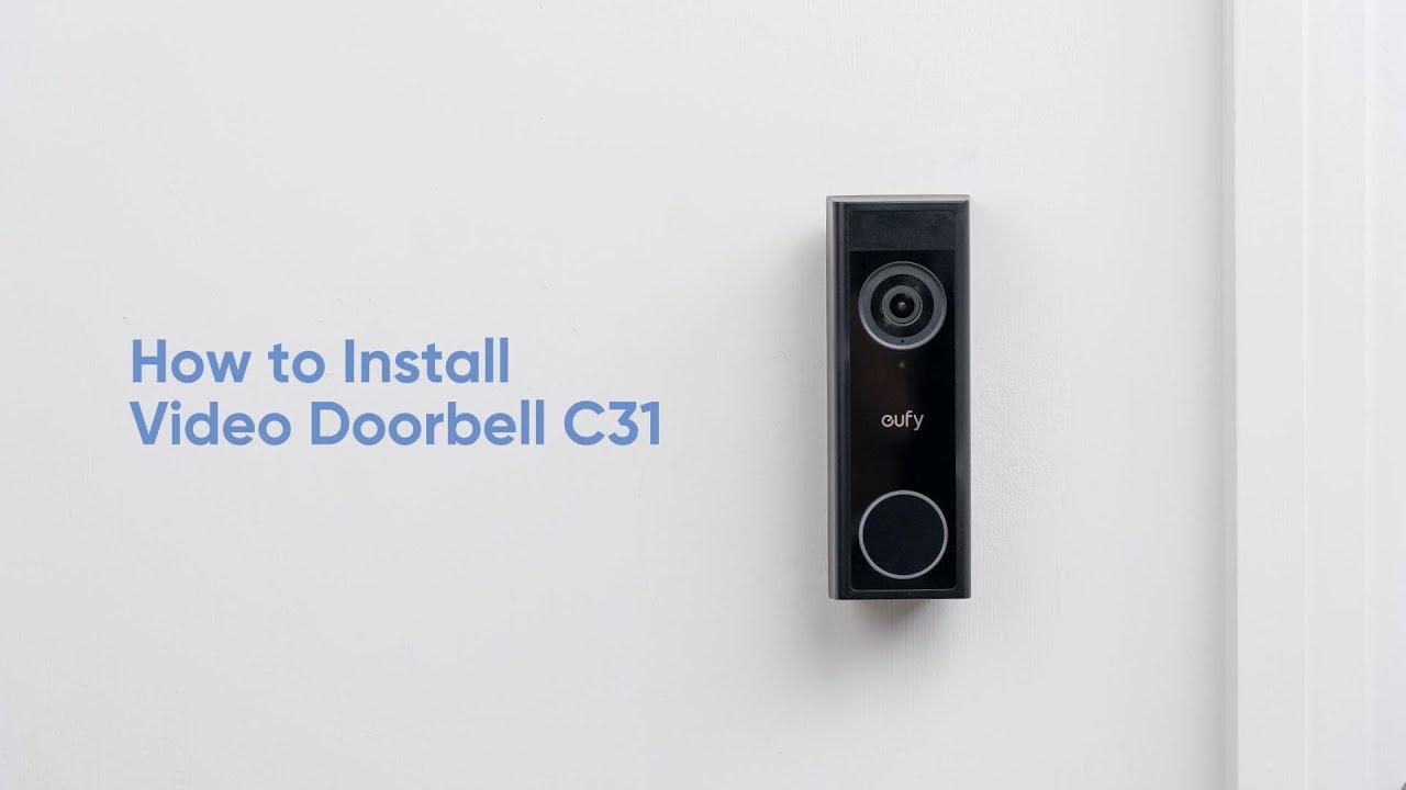 Watch eufy Video Doorbell C31 How to Video