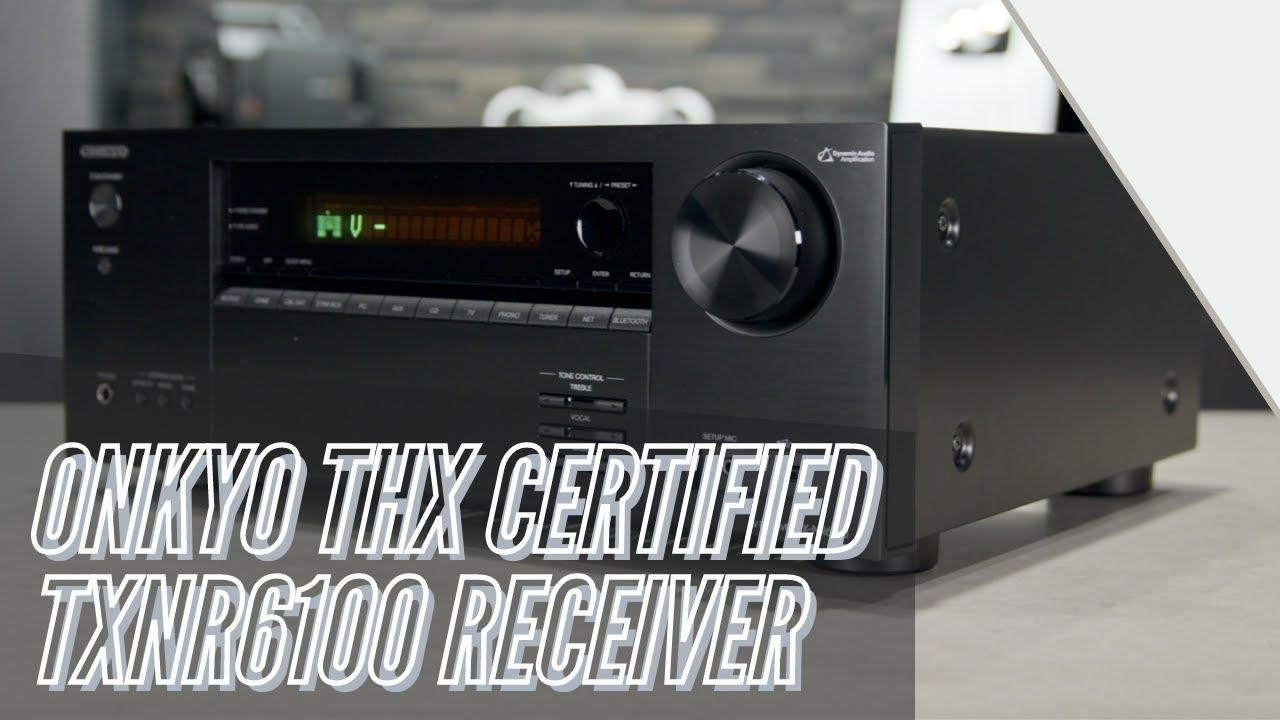 Watch Onkyo TXNR6100 THX Certified 8K Receiver