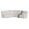 Flexsteel Vernon Straight Console in Dove Grey Fabric