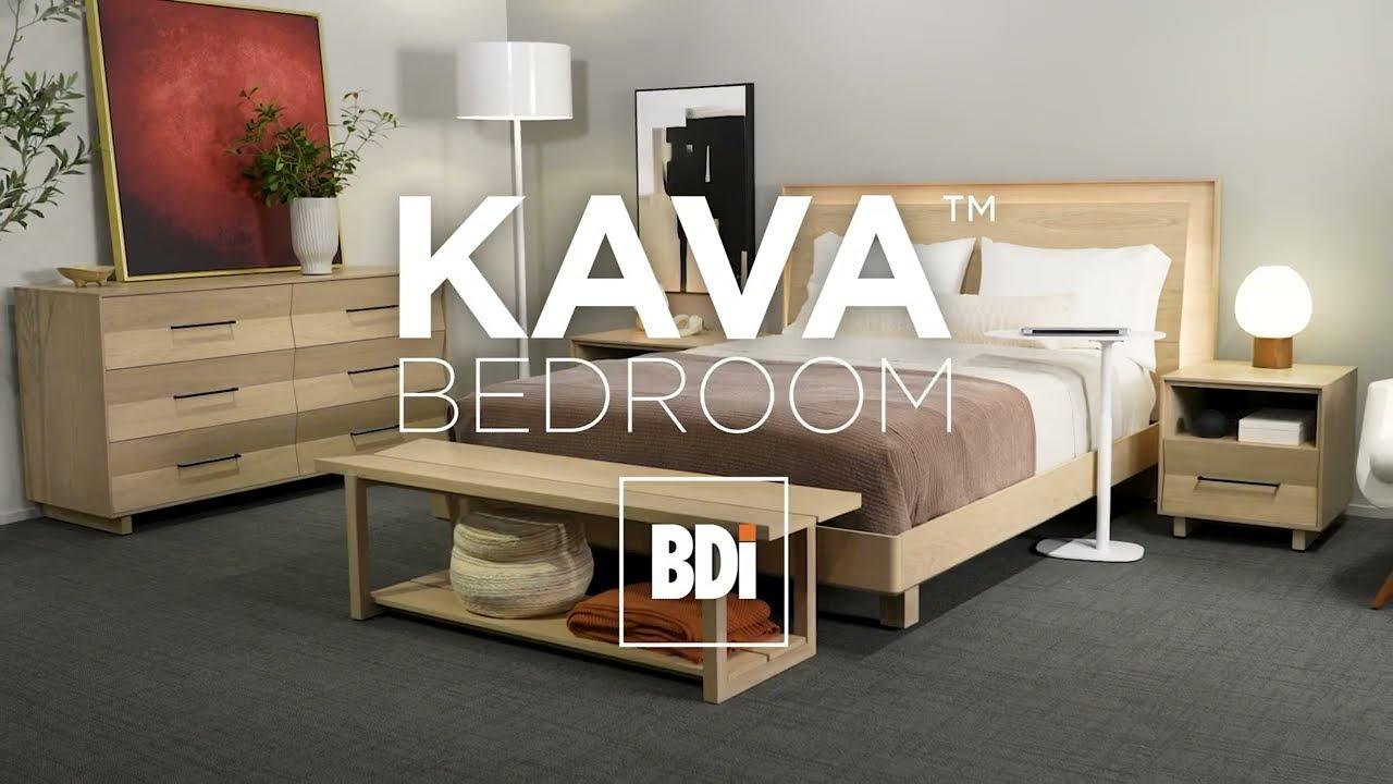 Watch BDI KAVA Bedroom Collection | Modern Design with Integrated Lighting, Charging & Smart Storage