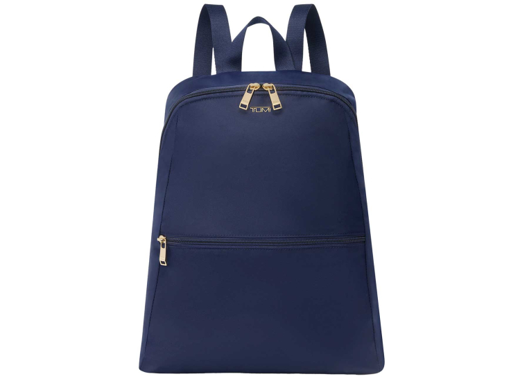 just in case tumi backpack - Foldable - Lightweight, Compact Travel Backpack - For One Bag Travel - 15.5" X 12.3" X 4.5" - Black with Gold Hardware and day trips. TUMI Voyageur Just In Case