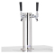 Lynx Stainless Steel Professional Double Tap Tower Kit