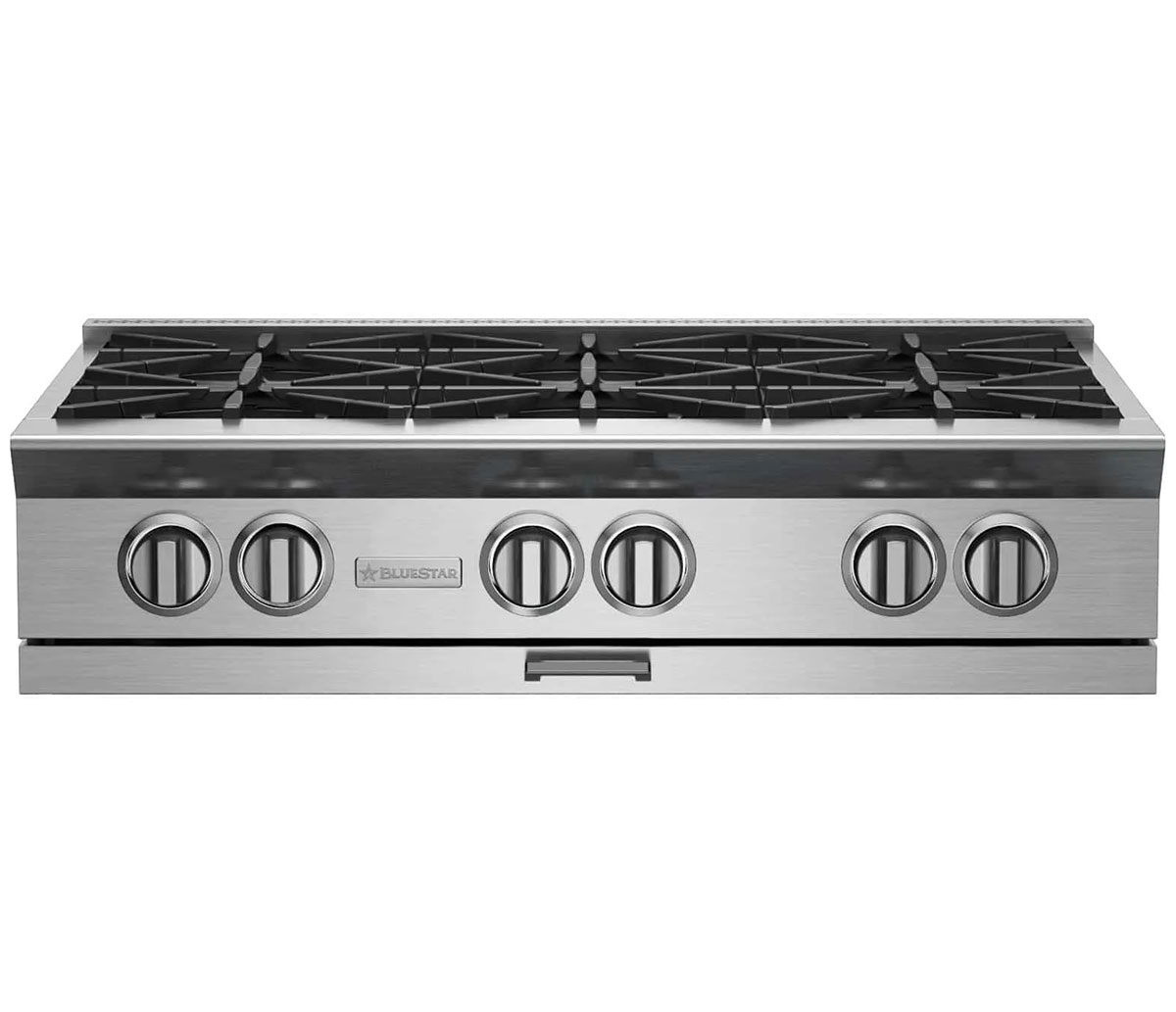 BlueStar Platinum Series 36" Stainless Steel Rangetop Abt