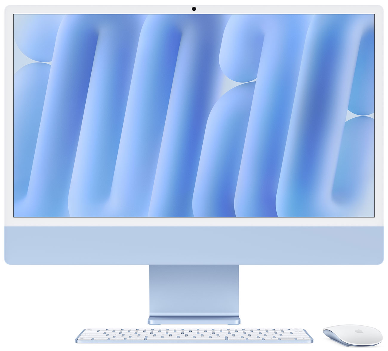 Front View of Apple iMac
