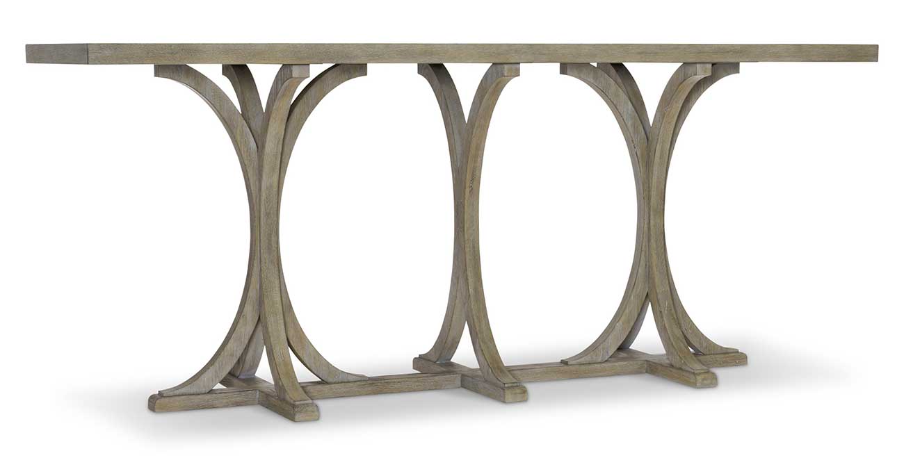 Bernhardt Albion Console Table in Pewter