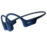 Shokz OpenRun Blue Bone Conduction Open Ear Wireless Headphones - S803-ST-BL-US