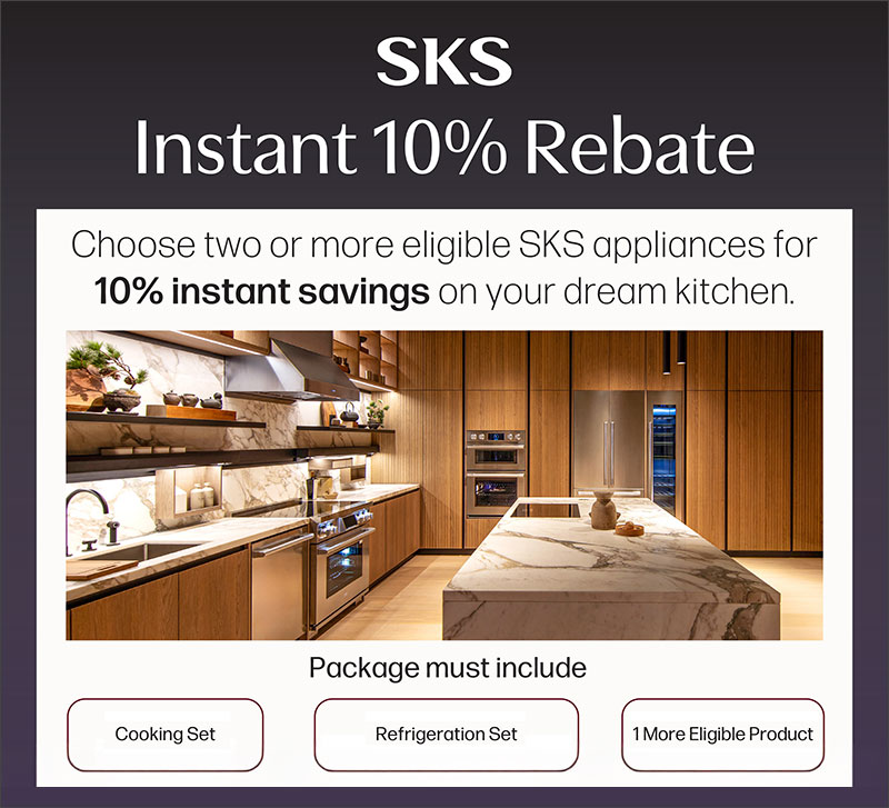 SKS 10% Instant Rebate Offer