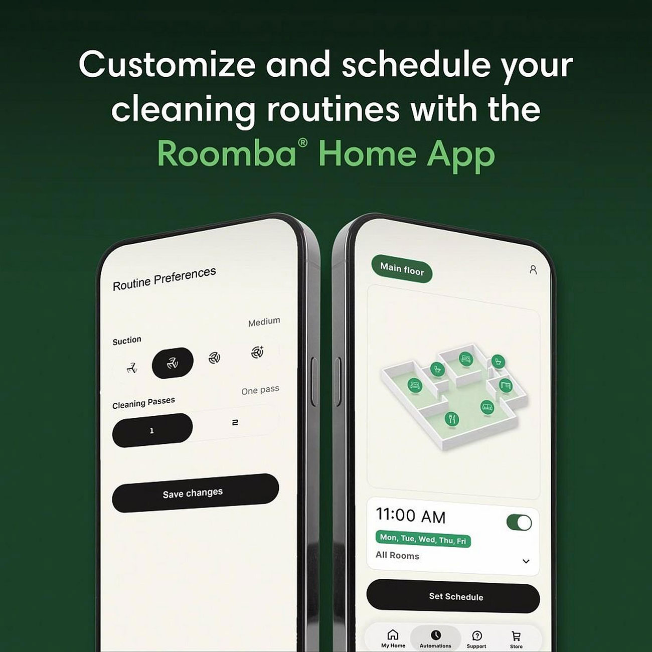 Feature View of Home App