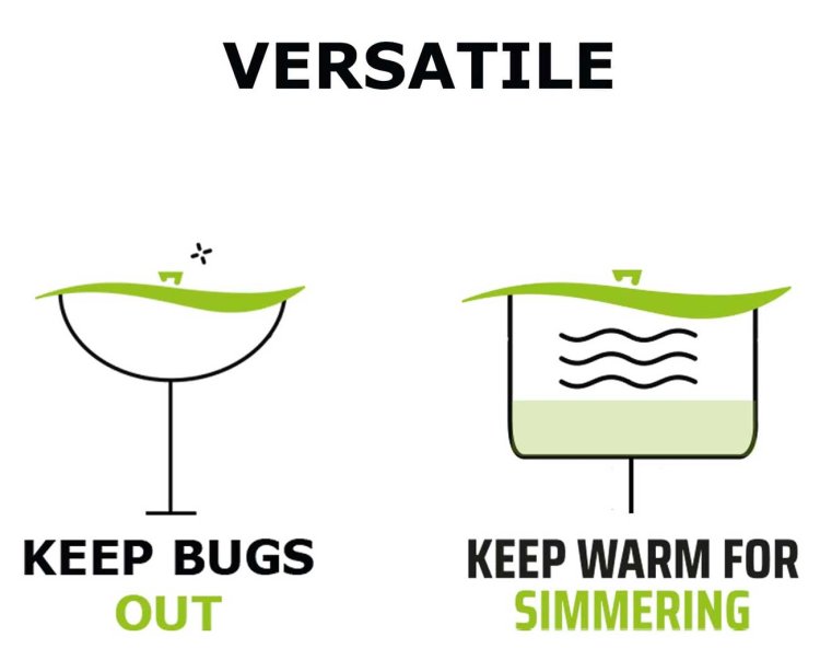 Large image of Charles Viancin 4" Set of 2 Sunflower Silicone Drink Covers