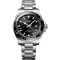 Longines Hydroconquest Watch GMT 43mm with Sunray Black Dial