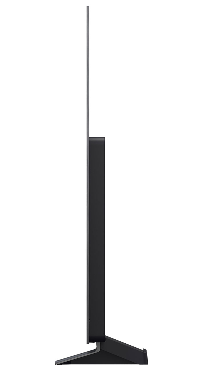 Side View of LG OLED 4K Smart TV 