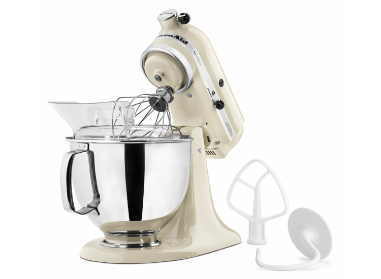 KitchenAid Artisan 5 Qt. Almond Cream Stand Mixer - KSM150PSAC