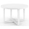 Sunset West Newport Round Dining Table - 50-Inch - in Satin White