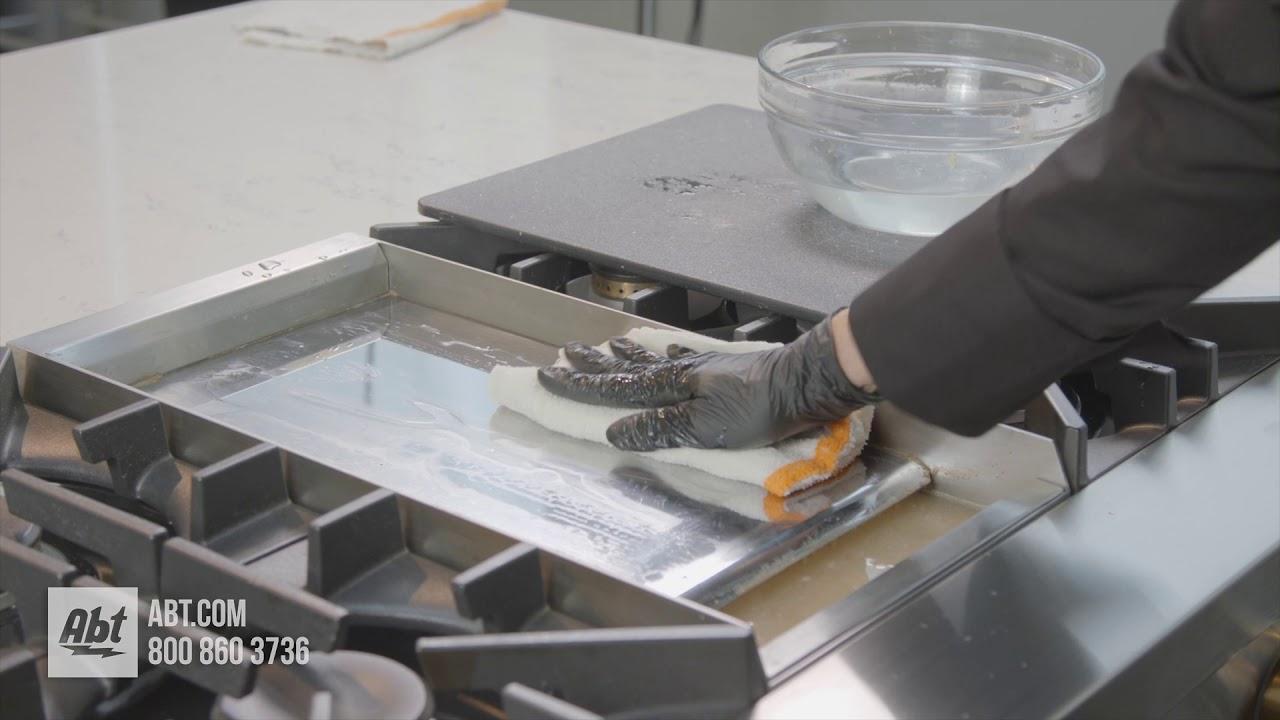 Watch How To: Clean Your JennAir Chrome Infused Stainless Steel Griddle
