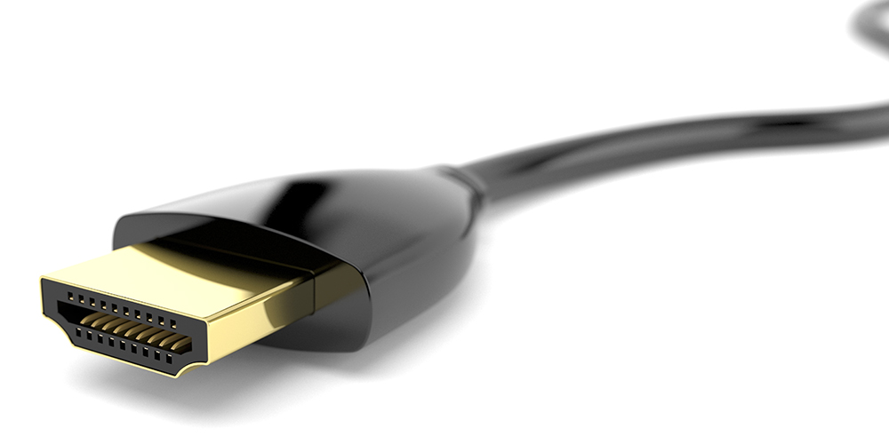 HDMI Cable close up showing connector