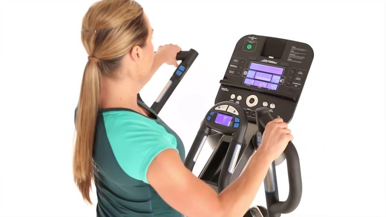 Watch E5 Adjustable-Stride Cross-Trainer Features
