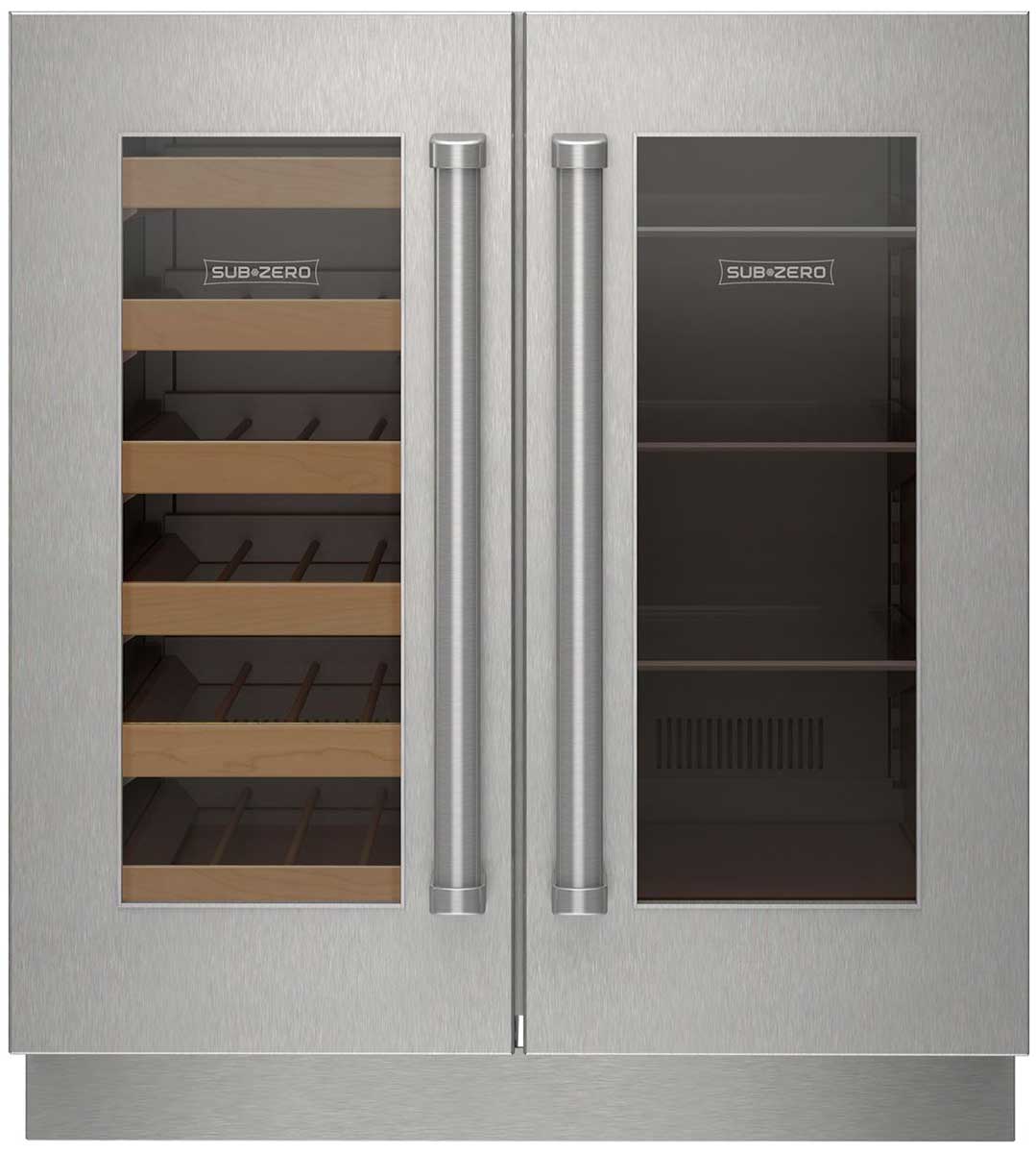 SubZero 30" Stainless Dual Kickplate 7042653 Abt