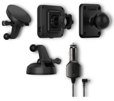 Garmin 010-10908-02 - Kit Di Fissaggio Per Supporto Auto, Portatile E Regolabile, Per La Maggior Parte Dei Navigatori Satellitari