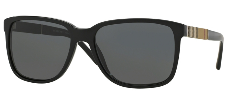 Burberry Square Black Mens Sunglasses - BE4181300187 display picture 3