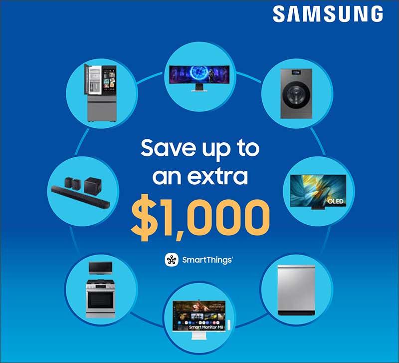 Samsung Buy More Save More $100 to $1,000