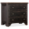 Hooker Furniture Americana Three-Drawer Nightstand in Molasses