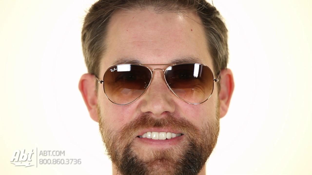 Ray-ban aviator gradient Amazon.com: Ray-Ban RB3025 Aviator Large Metal Gradient  main image 2