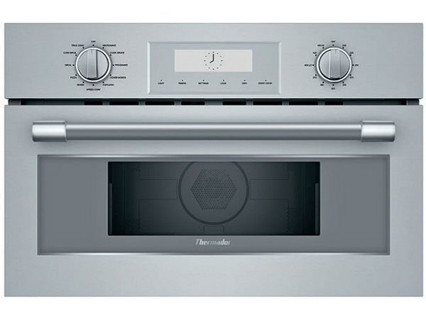 Thermador ADA Professional Series 30" Gray Glass On Stainless Steel Speed Oven