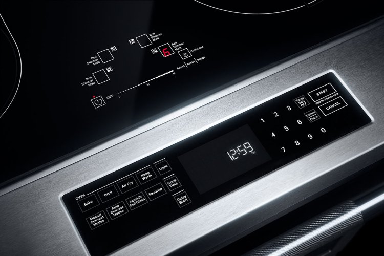 Large image of JennAir ADA 30 In. Induction Slide-In Range in Stainless Steel