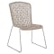 Bernhardt Carmel Outdoor Side Chair in Hazelnut