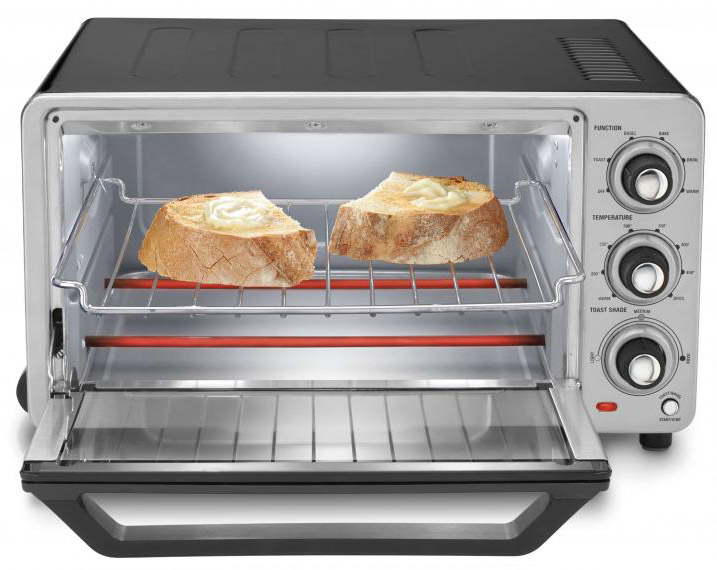 Cuisinart Stainless Classic Toaster Oven Broiler TOB40N