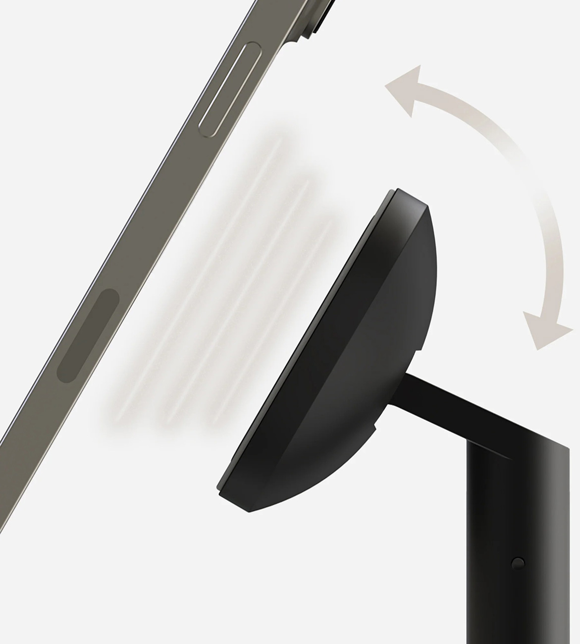 Side View Showcasing MagSafe Feature