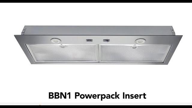 Watch Broan BBN1 Powerpack Insert Series Features, Advantages and Benefits