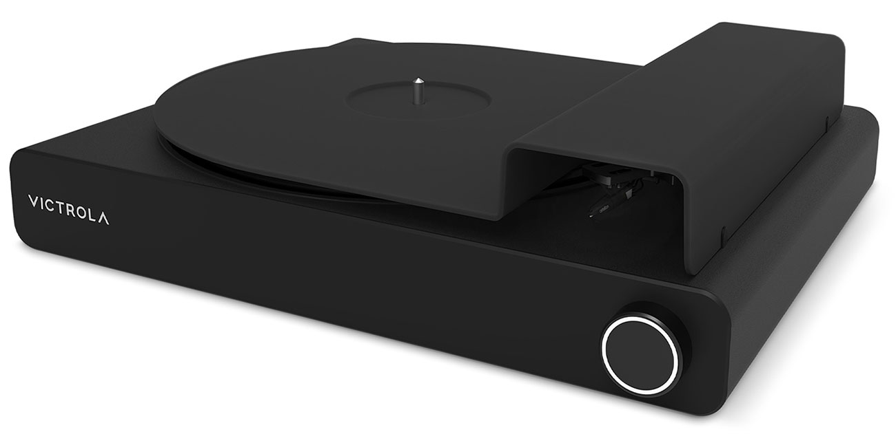 Victrola Stream Onyx - Tocadiscos de 2 velocidades con salida Bluetooth