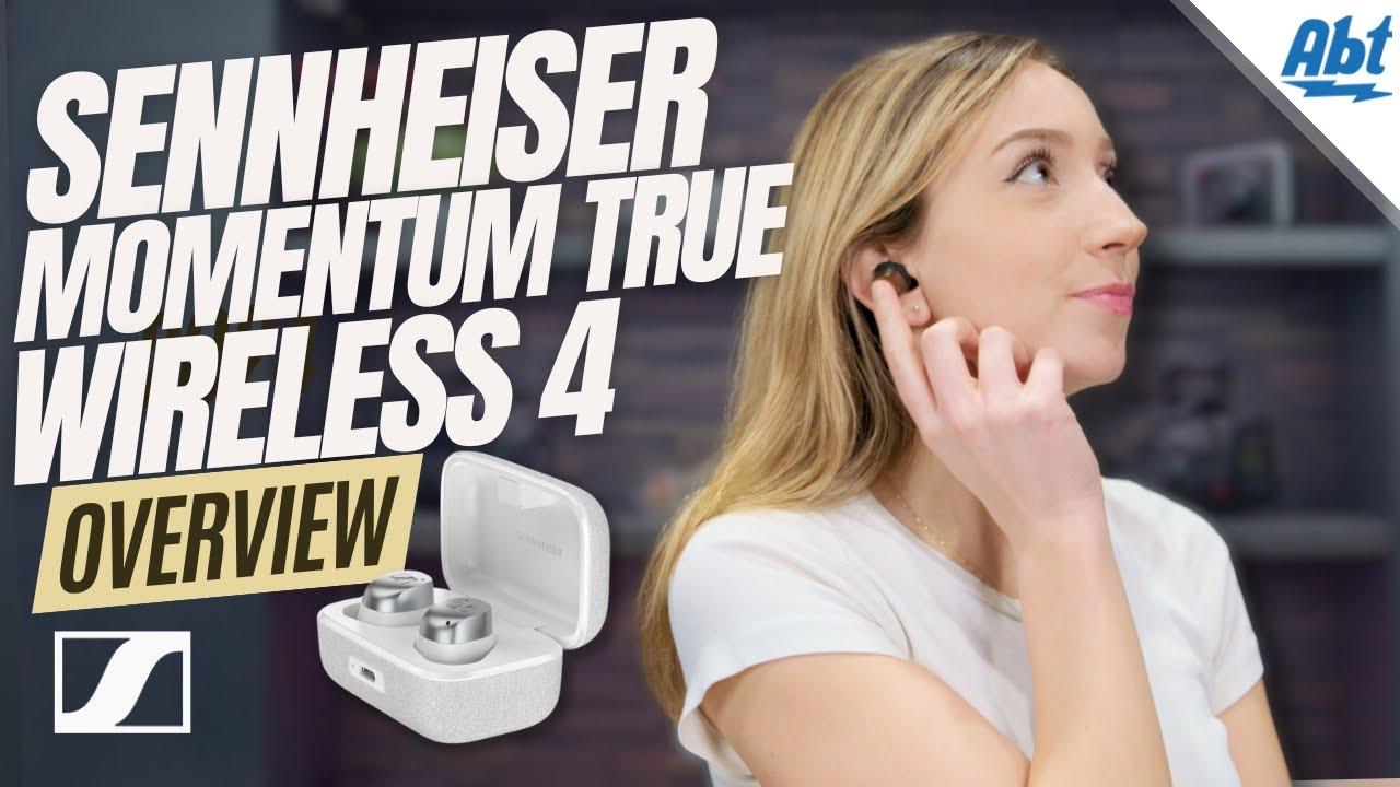 Watch Sennheiser Momentum 4 True Wireless Earbuds Overview