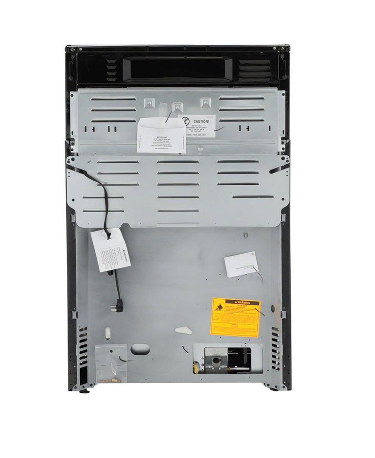 Back View Of Ge Gas Range
