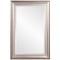 Howard Elliott George Mirror In Silver Leaf Finish