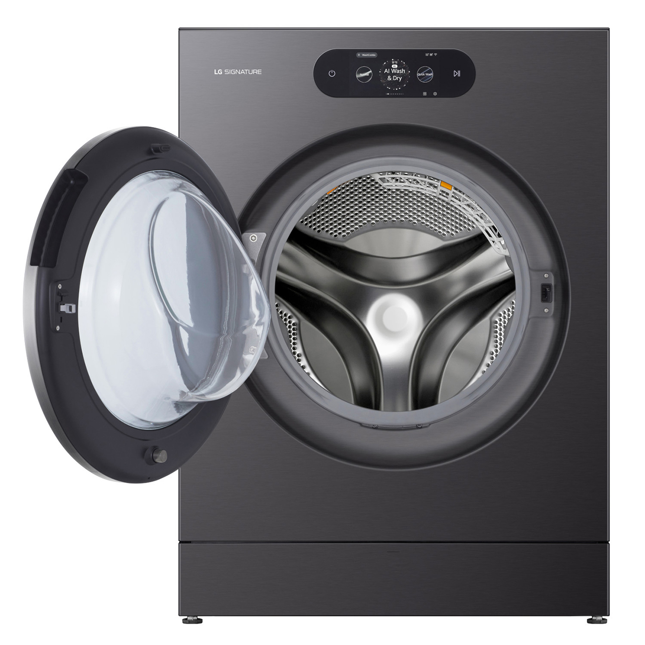 LG Signature - WM9998HBA - Washer Dryer Combo Units