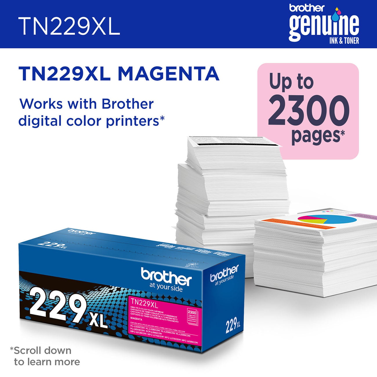 Brother - TN229XLM - Printer Ink & Toner