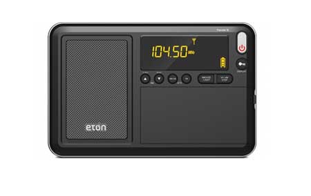Large image of Eton Traveler III Black AM/FM/LW And Shortwave Portable Radio - NGWTIIIB
