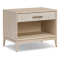 Four Hands Rosenell Open Nightstand with 1 Drawer in Natural Oak Veneer