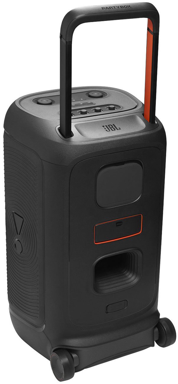 Dynamic Back View Of The Speaker