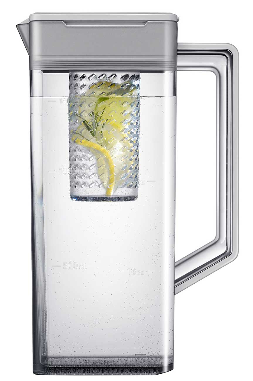 Closeup View of Refrigerator Pitcher