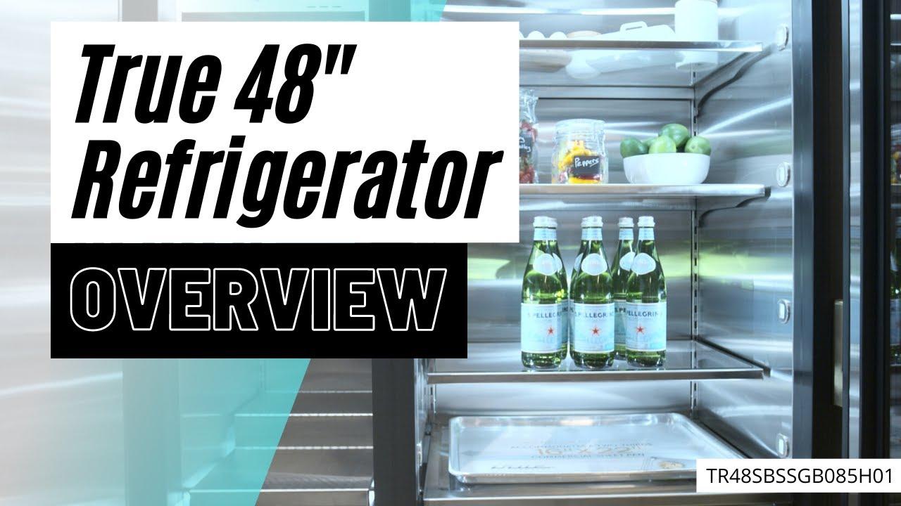 True 48 inch Side by Side Refrigerator TR48SBSSGB085H01 Abt Videos