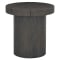 Bernhardt Calavaras Side Table in Smoked Truffle