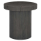 Bernhardt Calavaras Side Table in Smoked Truffle